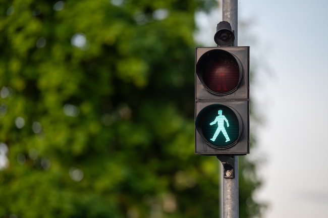 Pedestrian Crossing Sign