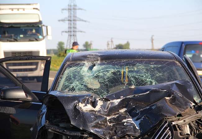 Head-On Collision Damage