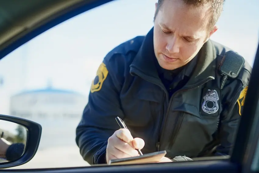 North Carolina car accident victim calling a car accident lawyer at Mogy Law after an intersection crash for a free case review
