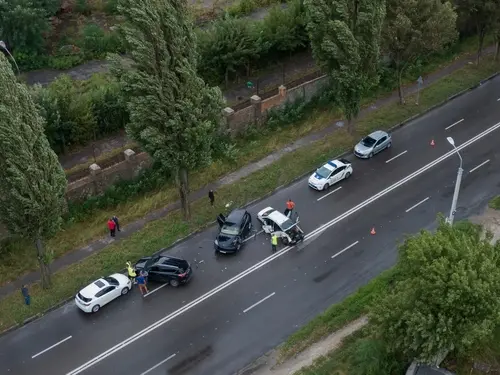 Car Accident Scene