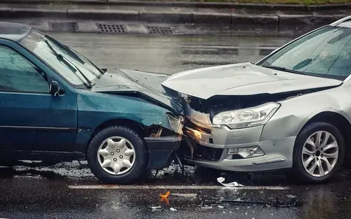 Head-On Car Accident