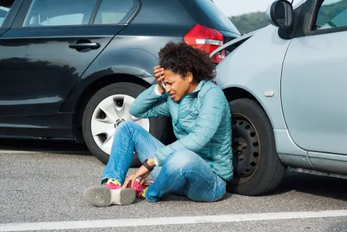 Woman Injured After Car Accident