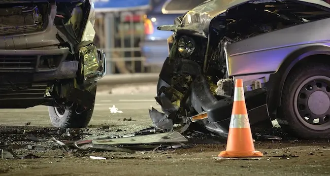Car Accident Scene