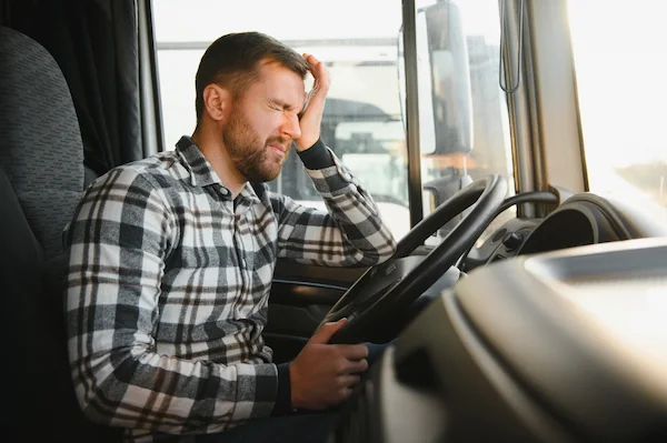 A tired truck driver may be responsible for a truck accident.