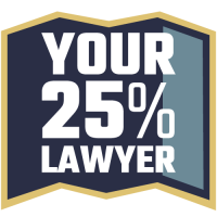Your 25% Lawyer